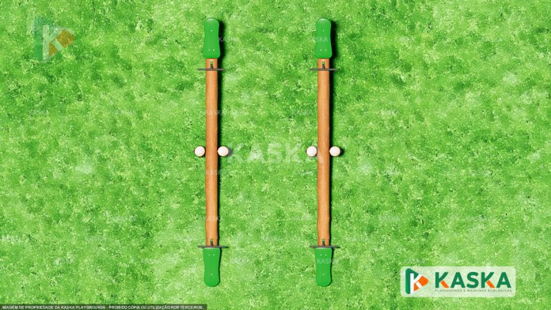 Double wooden seesaw - K-11