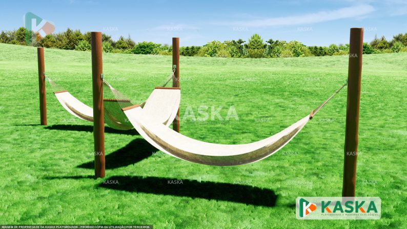 Triple hammock - For 3 hammocks - K-30