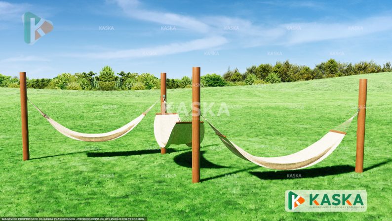 Triple hammock - For 3 hammocks - K-30