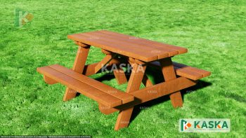 Wooden Picnic Table - K-32