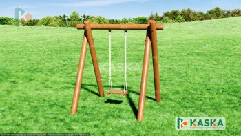 Simple Wooden Swing - K-51