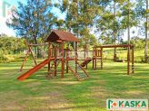 Children's Wooden Playground - Ref. 381 - House of Tarzan Adventure - Kaska